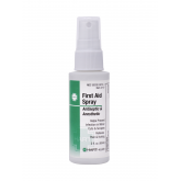 First Aid Spray Antiseptic/Anesthetic - 2 Ounce Pump Spray Bottle